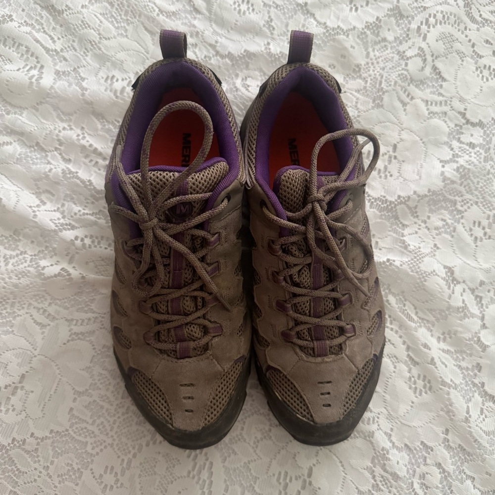 Merrell Hiking Boots Women’s US 8.5 Select Dry Brindel Imperial Purple Gorpcore